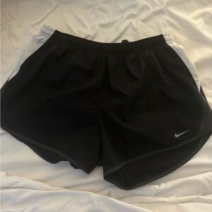 Nike Shorts Black Athletic Running Shorts Size Medium Women's